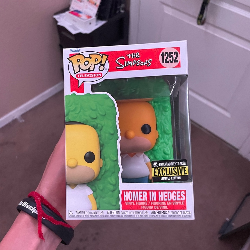 Funko The Simpsons Homer in Hedges Exclusive